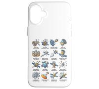 Tipos de sondas espaciales Astronomía Gráfico de exploración Espacial Carcasa para iPhone 16 Plus