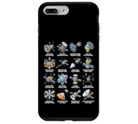 Tipos de sondas espaciales Astronomía Gráfico de exploración Espacial Carcasa para iPhone 7 Plus/8 Plus