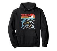 Tipos de Tiburones en Ningaloo Australia Sudadera con Capucha