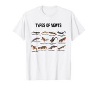 Tipos de tritones Razas Salamandras Vintage Familia de tritones Camiseta