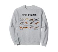 Tipos de tritones Razas Salamandras Vintage Familia de tritones Sudadera
