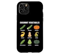 Tipos de Vegetales de cucurbitácea Tabla botánica Carcasa para iPhone 11 Pro