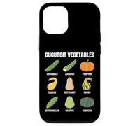 Tipos de Vegetales de cucurbitácea Tabla botánica Carcasa para iPhone 12/12 Pro