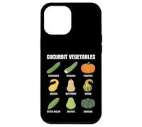 Tipos de Vegetales de cucurbitácea Tabla botánica Carcasa para iPhone 12 Pro MAX