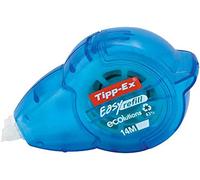 TIPP-EX Lot de 3 Rubans correcteur Easy Refill bleu transparent 5mm x 14m