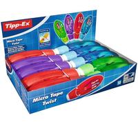 Corrector Cinta TIPP-EX Micro Tape Twist 5mm x 8 m. Colores Surtidos