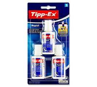 Tipp-Ex Rapid Correction Fluid - 20 ml, pack de 2+1