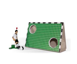 TIPP-KICK Juego de portería de Pared - Set Listo para Jugar con un Jugador usando Uniforme de Alemania I Juegos para Pasar el Tiempo, Cabe en Cualquier Mesa