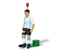 TIPP-KICK Star-Kicker Argentina I Jugadores Originales para jóvenes y Mayores I Diviértase Jugando con Esta Figura de fútbol en Todos Nuestros futbolines I Accesorios I Camiseta Blanca/Azul