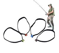 Tippet Rings Set, Fly Fishing Accessories, 3.15in Multifunction Connector, Lightweight Elastic Gadget, Stainless Steel Wire Leader Tools for Saltwater Bass Trout