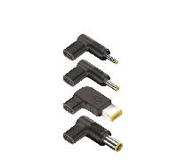 NGS Bud-L - Pack de 4 Clavijas USB-C para Portátiles Lenovo, Carga Rápida Power Delivery (PD), Diseño en Ángulo Recto, Compatible con Modelos Lenovo, Cargador USB-C Versátil y Adaptable