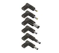 NGS Bud-H - Pack de 6 Clavijas USB-C para Portátiles HP con Diseño en Ángulo Recto, Chip PD Inteligente, Compatibles con Modelos HP, Compacto y Versátil, hasta 100W de Potencia