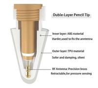(Tips4Color) For Apple Pencil 1st 2nd Gen Soft Tip Stylus Nibs Replacement Pack for Digital Drawing Writing