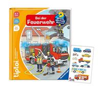TipToi Ravensburger Paseo con la Bombero + Gratis Kinder-Sticker
