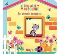 TIRA, ABRE Y DESCUBRE - ANIMALES DOMÉSTICOS