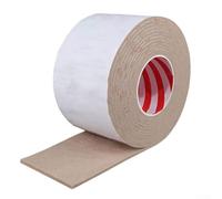 Tira absorbente reutilizable para construcción de material de fieltro de vidrio que proporciona un rendimiento fiable en la formación de rocío en interiores