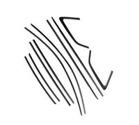 Tira adhesiva de titanio para ventana exterior de coche, para A3 Hatchback 2013-2020 RESPUNEKBAH