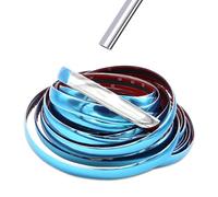 Tira Adhesiva Decorativa Cromada,20mm*5m Tiras Decorativas Autoadhesivas Cromadas para Coche,Tiras Decorativa Plateadas Brillantes para Coche,Tiras Decorativa Universale para Cristales de Carrocería