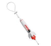 Tira antiestática 3D en forma de cohete, correa de puesta a tierra ajustable para la mayoría de coches, camiones y SUV | Eliminación de electricidad estática para una conducción más segura | Montaje