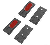 Tira autoadhesiva de sellado para ventanas y puertas, bloque cortavientos de PVC para rieles deslizantes, eficaz contra el viento, el polvo y el ruido, aplicación simple de despegar y pegar (gris