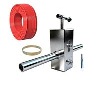 Tira Cables | Con 15 metros de cinta pasacables flexible y resistente - Herramienta Para Enhebrar Tuberías Y Pasacables | Para Construcción Instalación De Conductos Reformas Y Mantenimiento