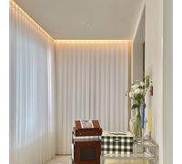 Tira COB Tira de luz Baja tensión 24V Ancho 8MM 320 LEDs/M Adhesivo Autoadhesivo Luz blanca natural