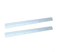Tira colgante de aluminio de perfil Z compatible con superficies planas como madera, metal y paneles compuestos (12 pulgadas)