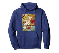 Tira cómica vintage de Danger Mouse & Penfold Sudadera con Capucha