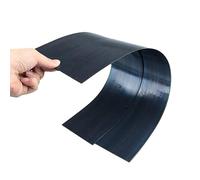 Tira de acero al manganeso templado de 65 MN - Placa de acero for resortes for procesamiento CNC - Espesor personalizable de 0,5 a 5 mm, 1 unidad(1.5x100x100mm)