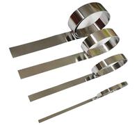 Tira de acero inoxidable 301 de alta elasticidad, 10 mm de ancho, 1 pieza de lámina fina for aplicaciones de precisión.(0.7x10x1000mm)