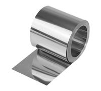 Tira de acero inoxidable, espesor 0,05 mm ~ 0,5 mm Ancho 30 mm Longitud 1000 mm Hoja de acero 304 Placa de acero delgada/lámina Resistencia a la corrosión, 1 pieza (Color : 0.5mm, Size : 30mmx1m)