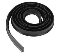 Tira de aislamiento de agua Flexible, autoadhesivo, TPE, ducha, separación en seco y húmedo, accesorios de baño, 3 metros, negro