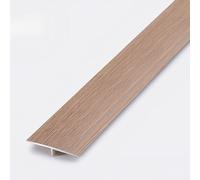 Tira de aluminio en T de 90 cm, 3 piezas, perfil plano para Flo, perfecto para coches, accesibilidad y seguro (opt 2,25 mm)