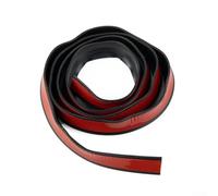 Tira de barrera de agua con sello de silicona de 1 5 m para duchas, cocinas y zonas húmedas para controlar la propagación del agua y mantener la sequedad (negro)