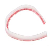 Tira de barrera de agua de baño de silicona para separación húmeda/seca - Sello flexible de umbral de ducha a nivel del suelo, tapón de agua de ducha sin curvas, 30 mm de altura, 50-300 cm