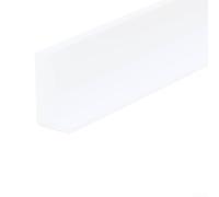 Tira de barrera de agua de silicona flexible para baños, sello de retención para umbrales de ducha, evita fugas de agua y separa húmedo y seco (transparente, 50 cm)