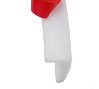 Tira de barrera de agua de silicona para baño, sello de ducha flexible para retener el agua dentro del umbral, adecuada para duchas sin curvas y zonas húmedas (transparente, 300 cm)