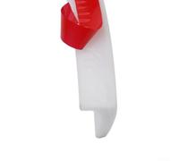 Tira de barrera de agua de silicona para baño, sello de retención flexible para mantener el agua dentro del umbral de ducha sin curvas (negro, 200 cm)