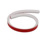 Tira de barrera de agua de silicona para ducha | Separador flexible de áreas húmedas y secas | Tira de sellado de suelo de baño sin curvas | Transparente, gris, blanco, negro (100 cm) (100 cm (100 cm