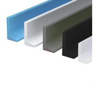 Tira de barrera de agua de silicona para duchas, sello de retención flexible para separar zonas secas y húmedas en baños, evita la propagación del agua (transparente, 50 cm)