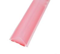Tira de barrera de agua de silicona; para presa de umbral de ducha; sello flexible; para separación seca y húmeda en baño y cocina; autoadhesivo resistente al viento impermeable; para protector de