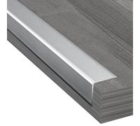 Tira de Borde de Escalera para Azulejos de Madera, Tira Protectora de Nariz de Escalera - aleación de Aluminio, Tiras de Borde de Esquina de escalones de Escalera, tamaño Personalizado (Color :