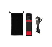 Tira de calefacción ajustable para lente de cámara, portátil, telescópica, lentes réflex digitales, botón de calentamiento, calentador, accesorios de banda de calentamiento