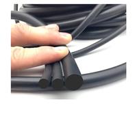 Tira de caucho de nitrilo negro sólido de 2 metros, cordón de junta tórica, junta de sellado de goma NBR, diámetro de 0,8mm-6,5mm (Tamaño : 3mm)