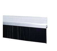 tira de cepillo para puertas de aluminio, Altura industrial de la cerda plata 10-300m m del cepillo tira aleación aluminio for el sello puerta(Silver-h Type,110mm)
