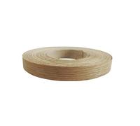 Tira de chapa de madera, Tira de bandas borde chapa madera real | Multicolor, varios tamaños for reparación de muebles y manualidades.(White Oak,7.6cmx4m)