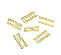 Tira de clavos de plástico compatibles con clavadora Dewalt DCN890, vástago de 3mm, 19mm a 38mm de longitud, accesorio eléctrico for puerta y ventana, 300 Uds.(22mm-300PCS)
