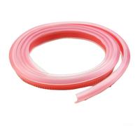 Tira de contención de agua para suelos de ducha y encimeras de material de silicona flexible que se adapta a superficies curvas (transparente)