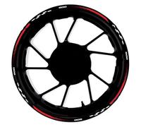 Tira de Cubo Pegatinas para Cubo Rueda Motocicleta Calcomanías Reflectantes Tiras Protección Llanta 17 Pulgadas para CB500X CB 500X(Style 24)