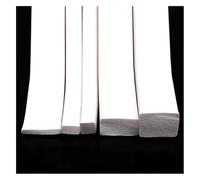 Tira de esponja de caucho de silicona, 1 tira cuadrada de esponja 1/2/3/5 metros, junta gomaespuma silicona blanca for puertas y ventanas, 5x5 mm a 20x30(8 X 8mm,1 Meter)